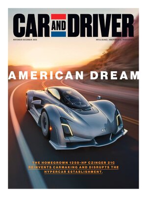 Car and Driver - Magazine